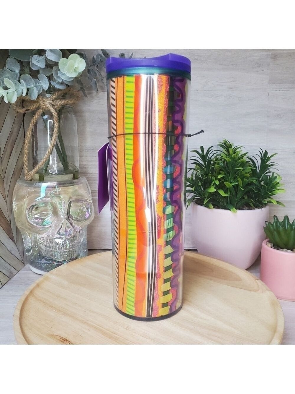 Starbucks X Shae Anthony 2024 Neon Multicolor Hot Cup Tumbler - Picture 9 of 10